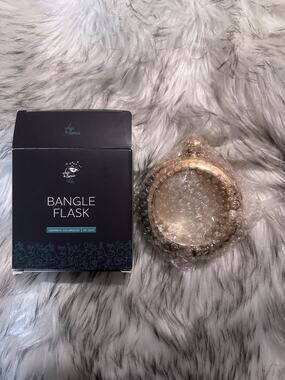 Chic & Tonic Bangle Flask Gold Wearable Bracelet Flask Drinking Flask